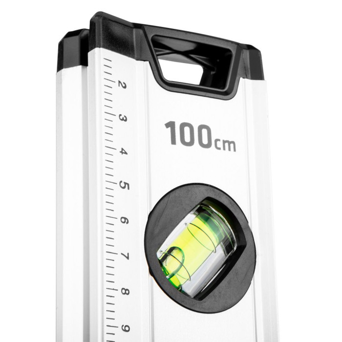 Neo Tools Рівень, алюмінієвий, 100 см, 5 капсул (71-124)
