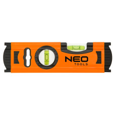 Neo Tools Рівень алюмінієвий, 20см, 2 капсули (71-030)