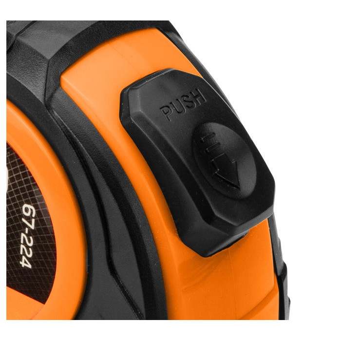 Рулетка Neo Tools, 7.5мx25мм, з фіксатором змотування (67-224)