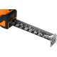 Рулетка Neo Tools Super Black, 5мx25мм, з фіксатором змотування, магніт (67-243)