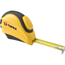 Topex Рулетка, 3м х 16мм, автоматичне блокування змотування стрічки (27C383)