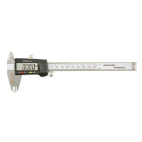 Topex Штангенциркуль цифровий, 150мм, сталь (31C628)