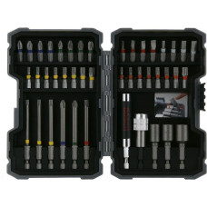 Bosch Набір біт Colored PromoLine, з тримачем 43 шт. (2607017164)