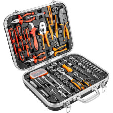 Neo Tools Набір інструментів, 1/2", 1/4", 108шт, для електрика 1000В, CrV та S2 (01-310)