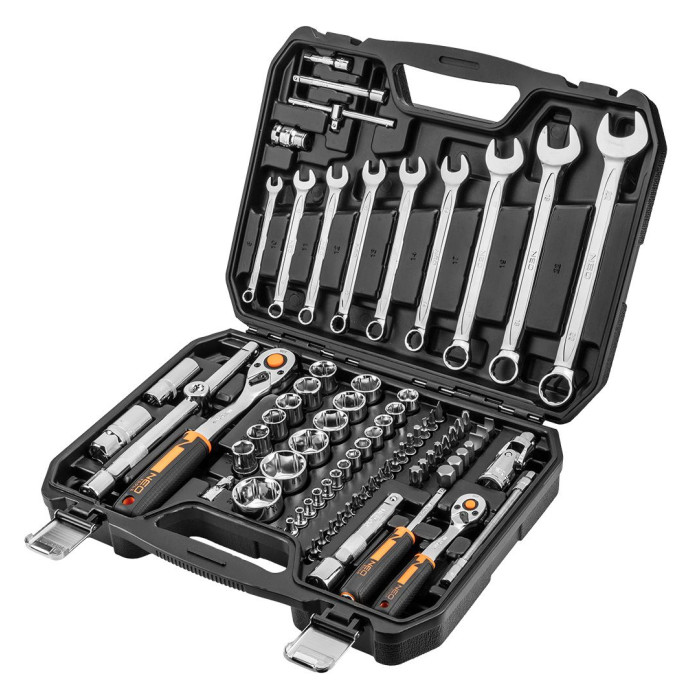 Neo Tools Набір інструментів, 82шт, 1/2