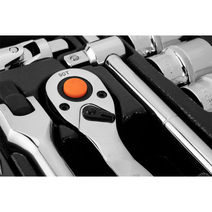 Neo Tools Набір інструментів, Набір торцевих головок, 25шт, 1/2