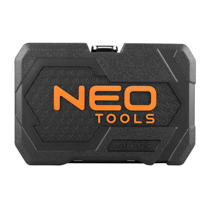 Neo Tools Набір інструментів, Набір торцевих головок, 46шт, 1/4