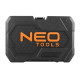 Neo Tools Набір інструментів, Набір торцевих головок, 46шт, 1/4