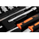 Neo Tools Набір інструментів, Набір торцевих головок, 46шт, 1/4