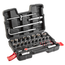 Top Tools Набiр торцевих головок 1/4 ", 1/2", 47шт. (38D550)