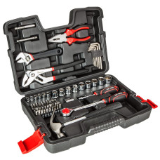 Top Tools Набір інструментів, 1/2", 1/4", 81шт, універсальний (38D510)