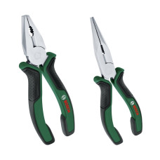 Плоскогубці Bosch набір 2 шт, комбіновані, подовжені (1600A0275H)