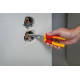 Плоскогубці з довгим носом зігнуті Bosch Professional, 200 мм, (40°), VDE (1600A02NE4)