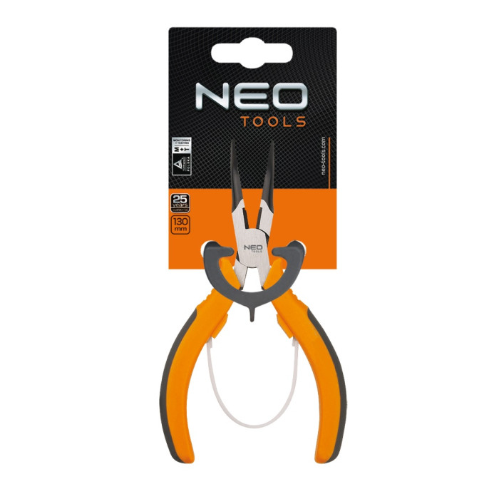 Neo Tools 01-103 Плоскогубцi подовженi вигнутi прецизiйнi, 140 мм (01-103)