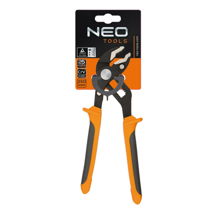 Neo Tools 01-204 Клiщi трубнi, 250 мм, дiапазон 0-42 мм (01-204)