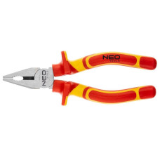Neo Tools Плоскогубці 180 мм, 1000 В, CrV, поліровані (01-221)
