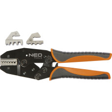 Neo Tools Кліщі обтискні, для обтиску наконечників 0.5-16мм кв., 2 змінних губок, 220мм, CrMo (01-506)