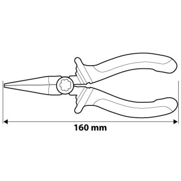 Neo Tools Круглогубці, 160мм, CrV (01-020)