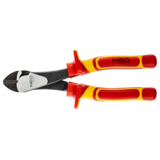 Neo Tools Кусачки-бокорізи, діелектричні, для робіт під напругою 1000В, 180мм, CrVі (01-231)