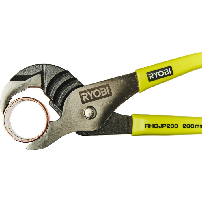 Ryobi Кліщі переставні RHGJP200, 200мм, Cr-V, 0.31кг (5132006055)