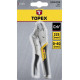 Topex Кліщі затискні, 0-40мм, храповий механізм, 225мм, CrV (32D856)