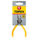 Topex 32D032 Плоскогубці подовжені прямі, прецизійні, 125 мм (32D032)