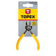 Topex Кусачки-бокорізи, прецизійні, 113мм (32D031)