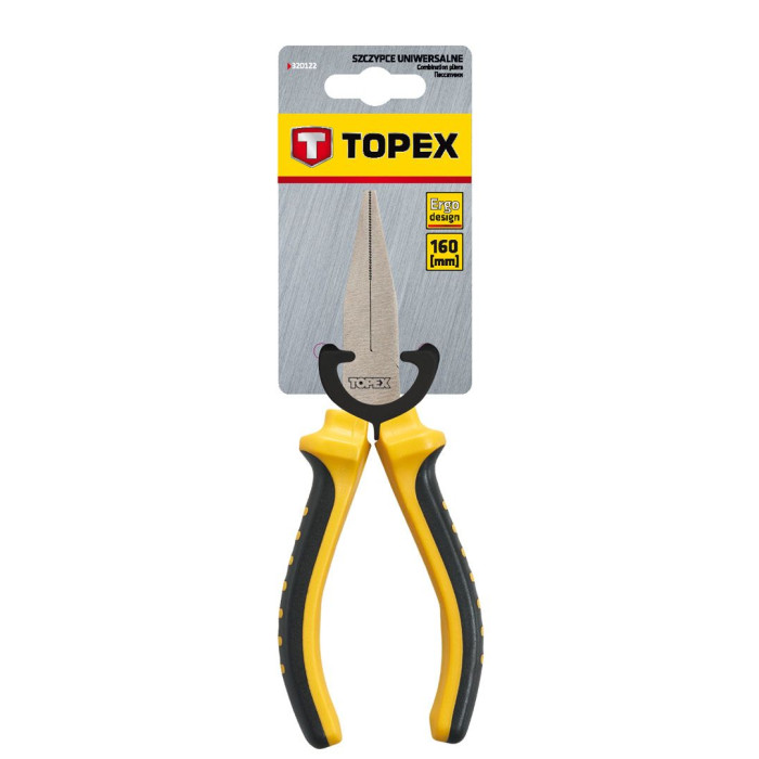 Topex Плоскогубці прямі, 160мм (32D108)