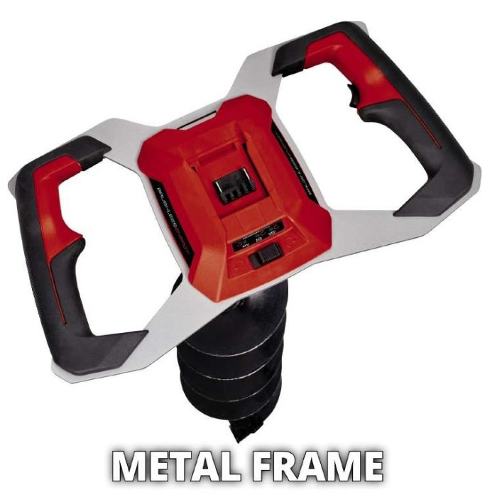 Einhell Грунтовий бур акумуляторний GP-EA 18/150 Li BL - Solo, 18В, PXC, 125 об/хв, бур 80/15 см (3437000)