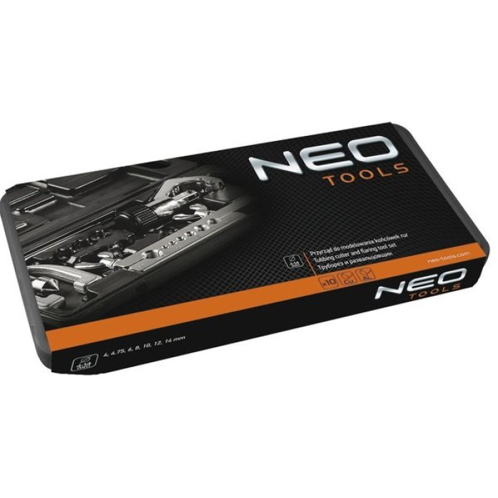 Neo Tools Набір для розвальцювання труб, від 4 до 14 мм, набір 10 шт. 02-050 (02-050)
