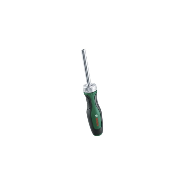 Викрутка Bosch з тріскачкою, 18 біт, 225мм, сталь CrV (1600A02Z9A)