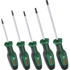 Викрутка Bosch Torx набір 5шт, T10, 15, 20, 25, 30. (1600A02BX6)
