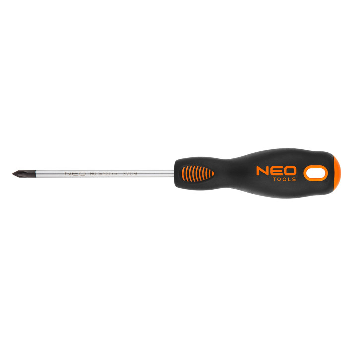 Neo Tools 04-022 Викрутка хрестова PH1 x 100 мм, CrMo (04-022)