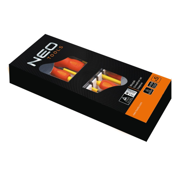Neo Tools 04-220 Викрутки (1000 В), набiр 5 шт (04-220)