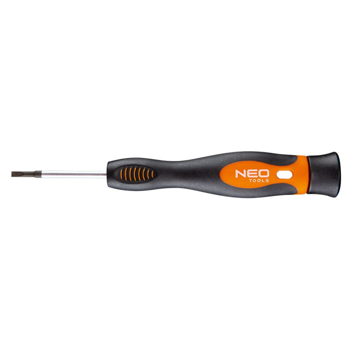 Neo Tools Викрутка, плоска, прецизійна, SL2.5x50мм, сталь S2 (04-113)