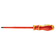 Neo Tools Викрутка хрестова, діелектрична, PH2х175мм, сталь S2 (04-140)