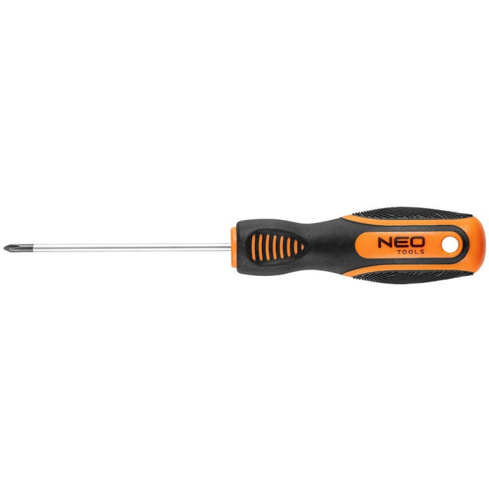 Neo Tools Викрутка, хрестова, PH0x75мм (04-177)
