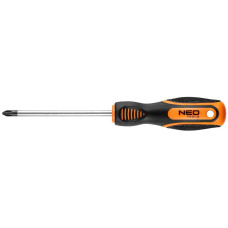 Neo Tools 04-180 Викрутка, хрестова, PH2 x 100 мм, CrV (04-180)