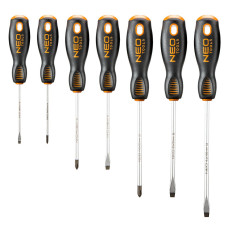Neo Tools Викрутки, набір 7 од., SL, PH (04-206)