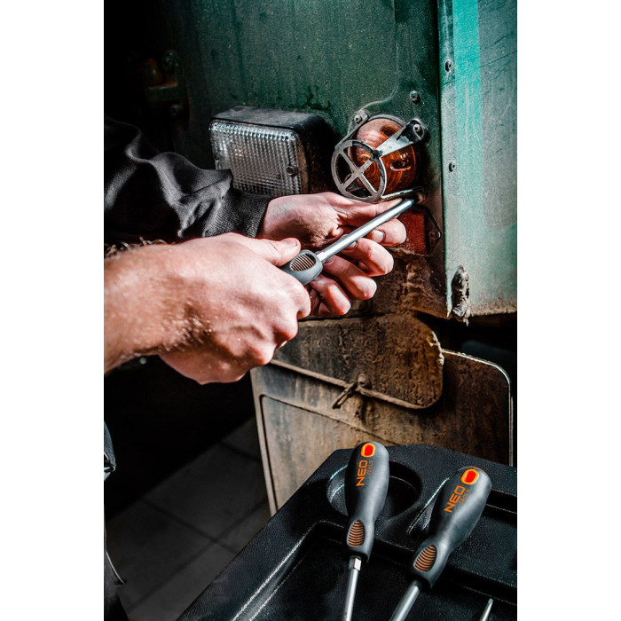 Neo Tools Викрутка, хрестова, PZ2x38мм, сталь S2 (04-033)
