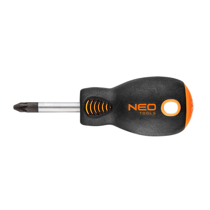 Neo Tools Викрутка, хрестова, PZ2x38мм, сталь S2 (04-033)