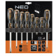 Neo Tools Викрутки, набір 8шт, SL,PH, сталь S2 (04-207)
