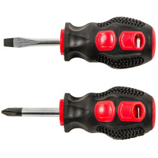 Top Tools Викрутки набір 2шт, SL6x38мм, PH1х38мм, сталь CrV (39D174)
