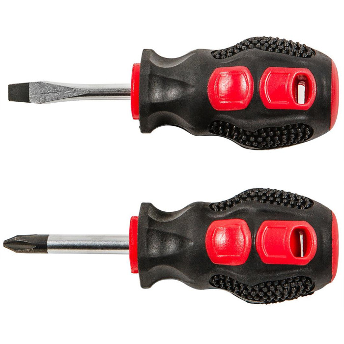 Top Tools Викрутки набір 2шт, SL6x38мм, PH1х38мм, сталь CrV (39D174)