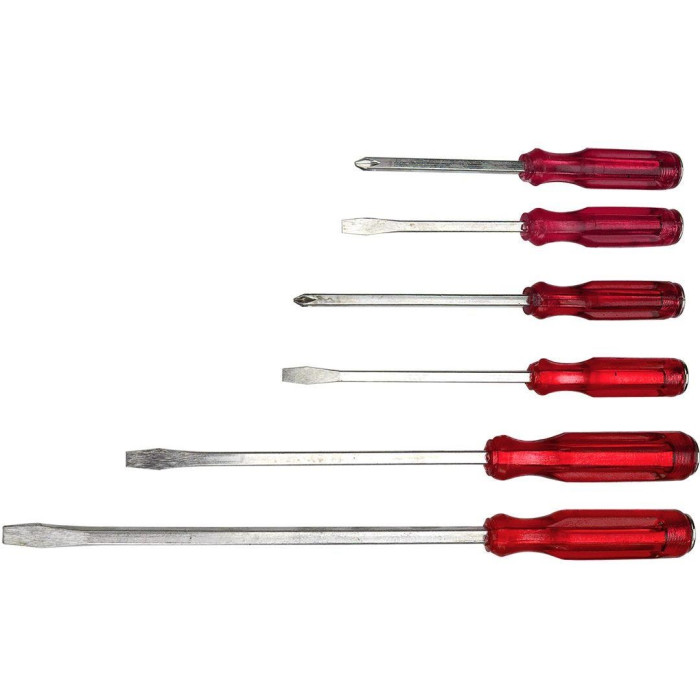 Top Tools Викрутки, набір 6 од., SL, PH (39D104)