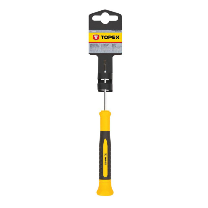 Topex Викрутка, прецизійна, плоска, SL2.5х50 мм (39D771)