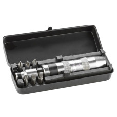 Topex Викрутка TOPEX бітотримач 1/4", ударний, 6 біт, SL,PH, сталь CrV (39D556)