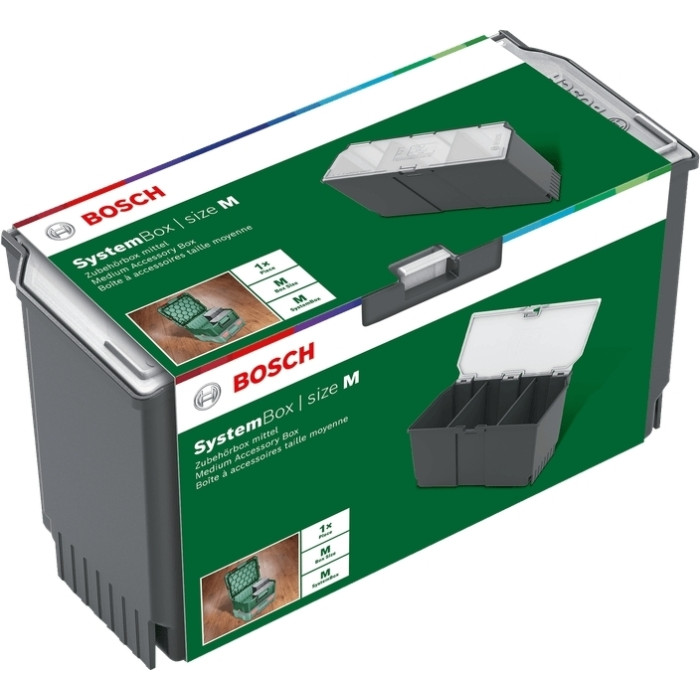 Бокс для інструменту Bosch SystemBox M, 235x105x133мм, 0.2кг (1600A01V7R)