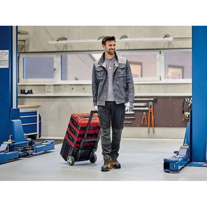 Пластиковий кейс Einhell E-Case L з колесами (4540014)