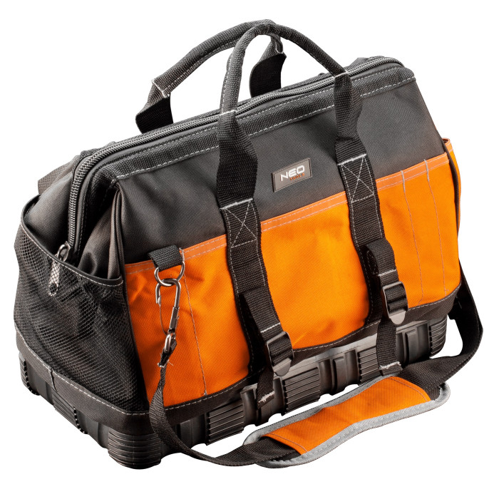 Neo Tools Сумка для інструменту, жорстка конструкція, нейлон 600D, 33х40x22см (84-305)